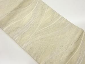 絽曲線模様織出し名古屋帯